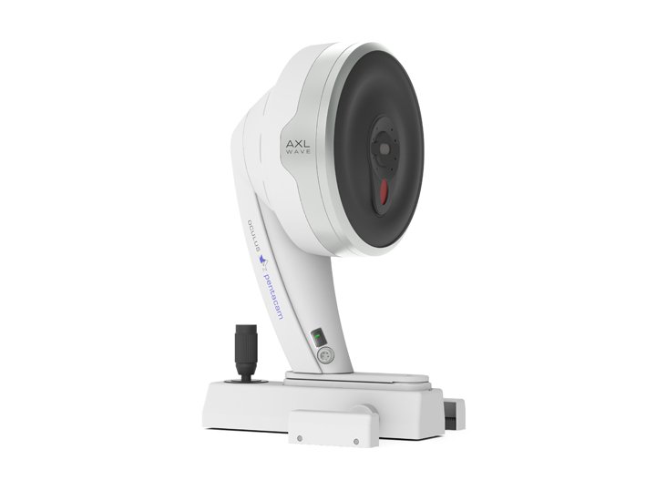 Pentacam AXL Wave The Pentacam® AXL Wave enables whole-eye wavefront aberrometry, objective refraction, retro-illumination, optical biometry, and Scheimpflug tomography.